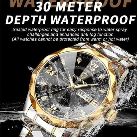BINBOND High Quality Luxury Watch for Men (1 Year Warranty) - Image 4